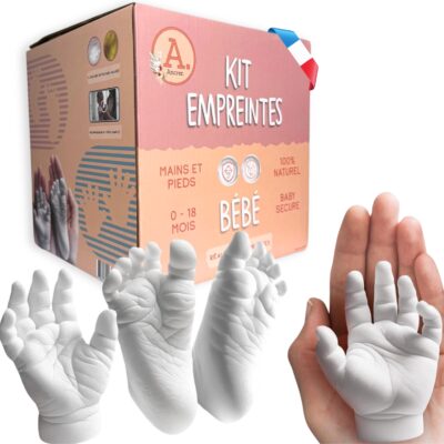 N°1 des Kits Empreintes Bébé 0-18 mois – 4 Empreintes | ANCRER®